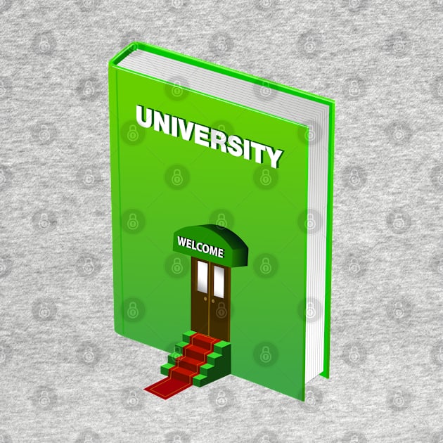 Univercity and book by designbek